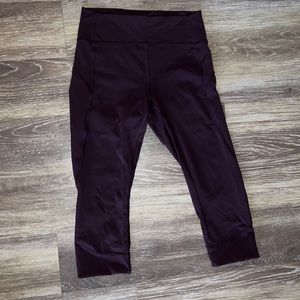 Lululemon cropped leggings